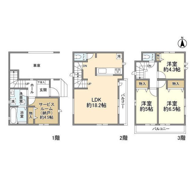 Kolet春日部南 間取り図
