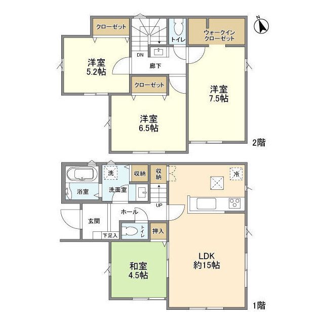 Kolet春日部東 間取り図