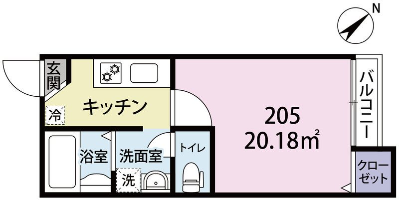 ソラーレ春日部 間取り図