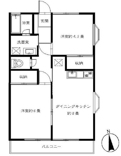 アーバンハウス17号館 間取り図