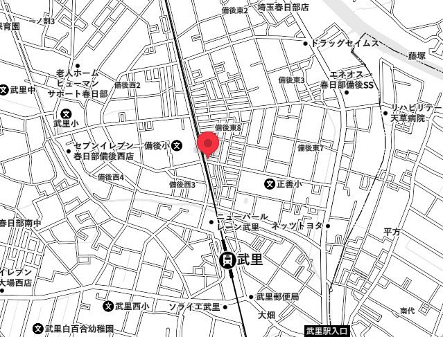 イーストヴィラ武里 玄関