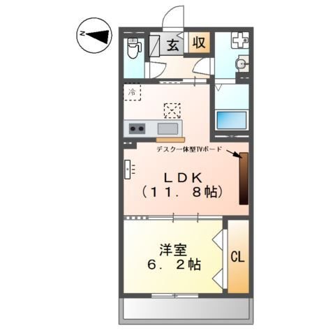 ボーネ 間取り図