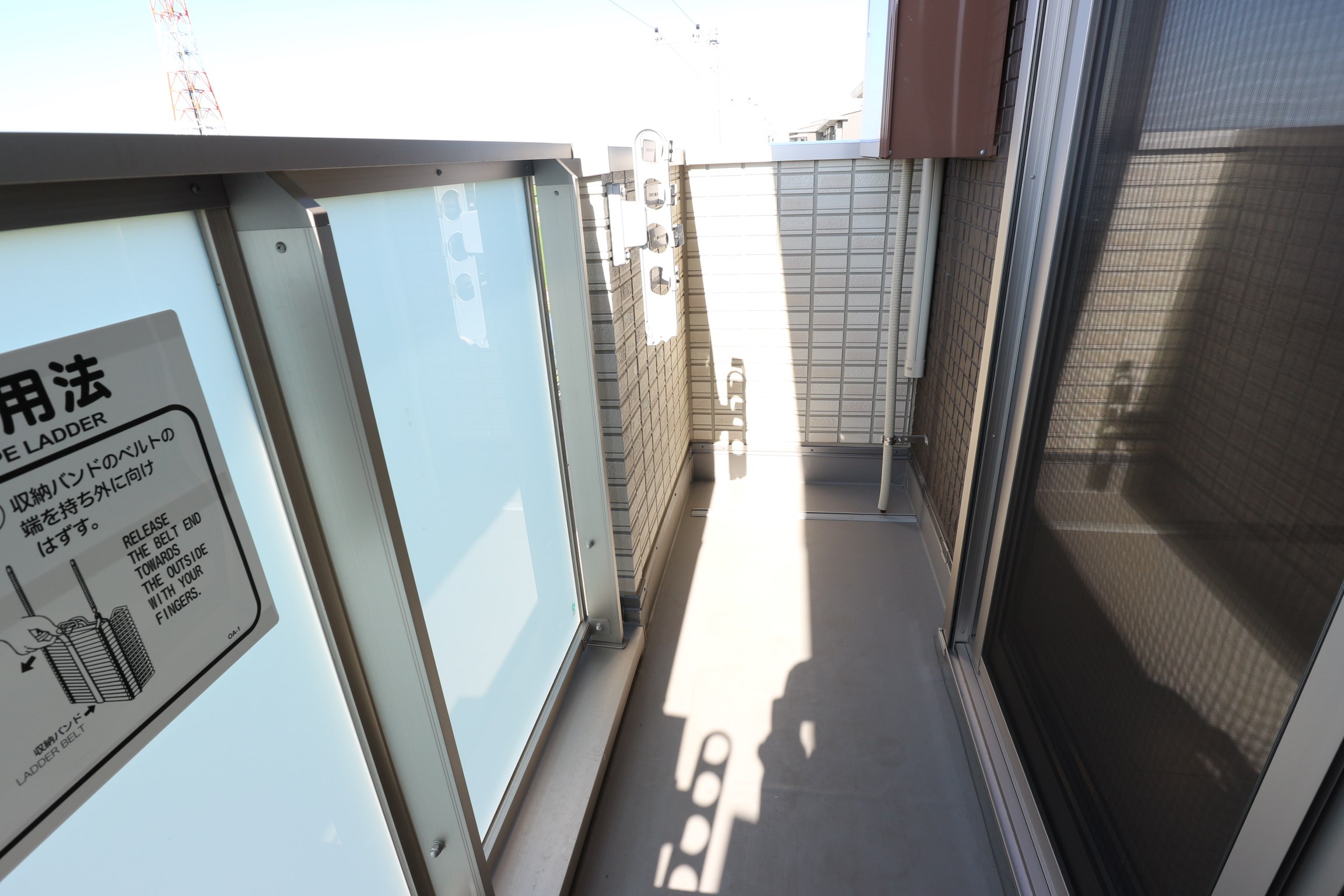 ロイジェントパークスレイクタウンⅢ　F ベランダ