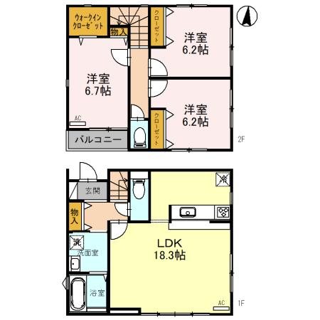 ＮＪ Ｍａｉｓｏｎｓ  間取り図