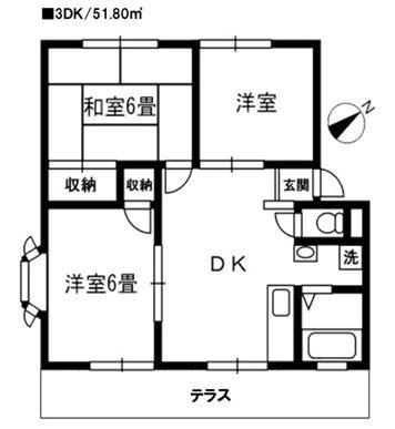 ガーデンハイツⅡ 間取り図