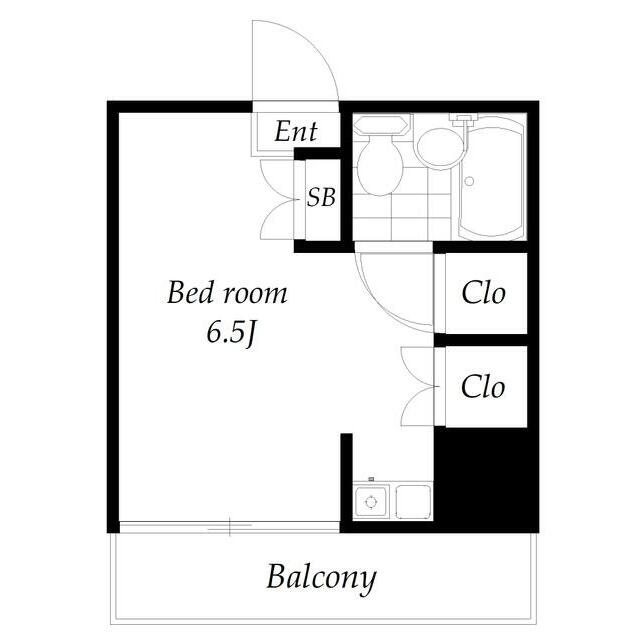 クレストセンバ 間取り図