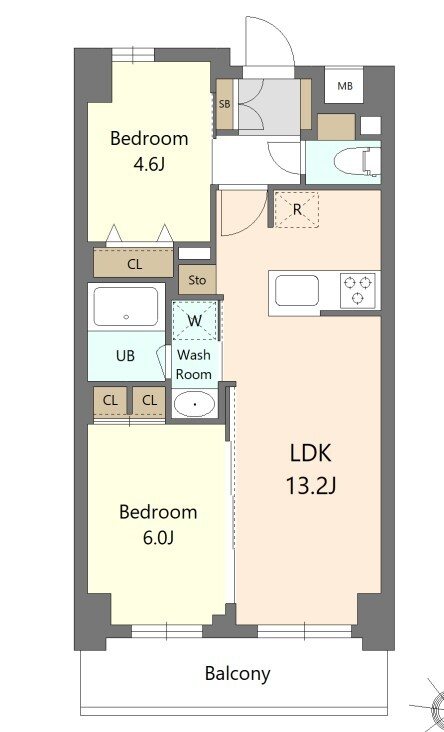 S-RESIDENCE東浦和 間取り図