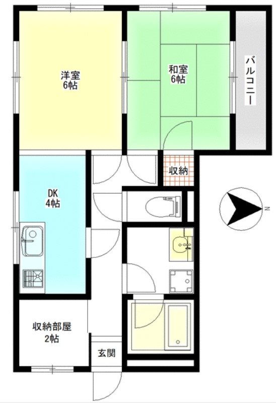 春風館 間取り図