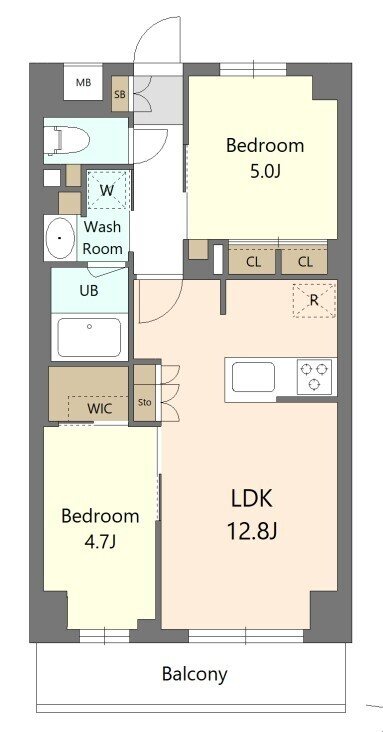 S-RESIDENCE東浦和 間取り図