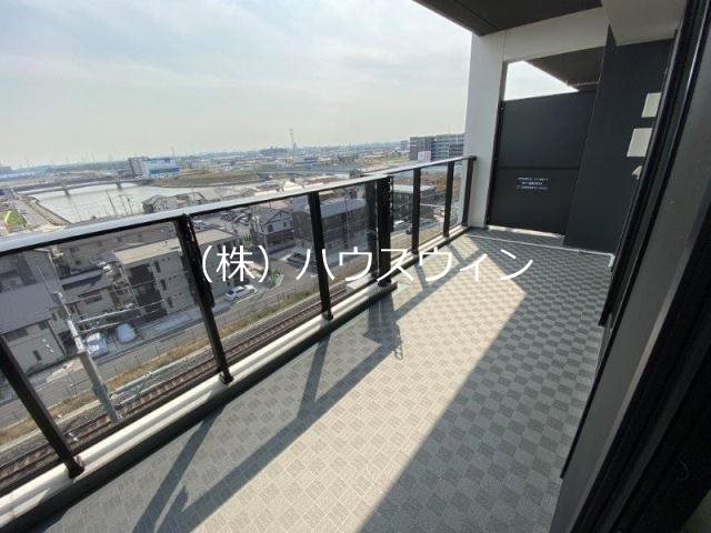 シティテラス越谷レイクタウン ベランダ