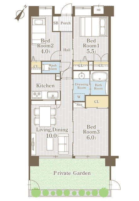 PLENDY東浦和 間取り図