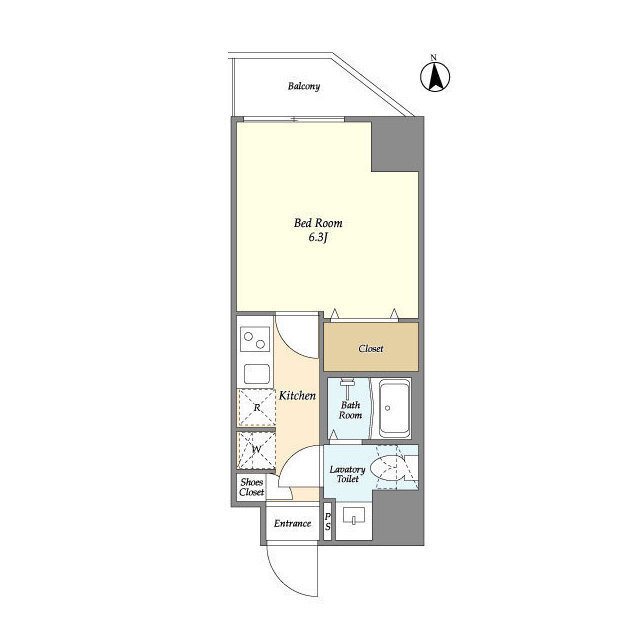 アルファコート草加 間取り図