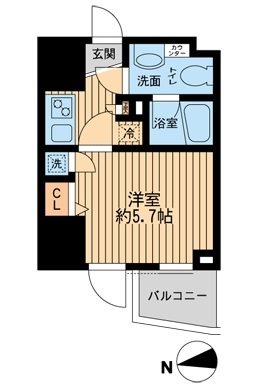 ライブコート草加 間取り図