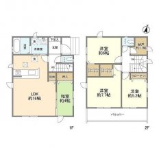 4175吉川市中野3期１棟1号棟 間取り図