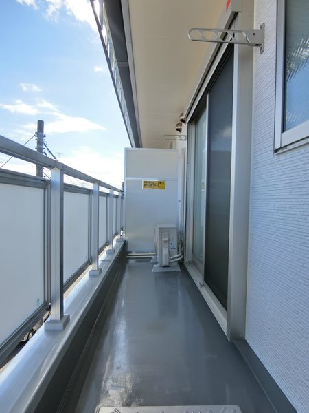 リブリ吉川河口コーポ2 ベランダ