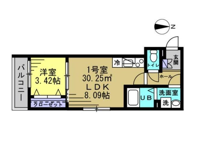 エスタディオ草加 間取り図