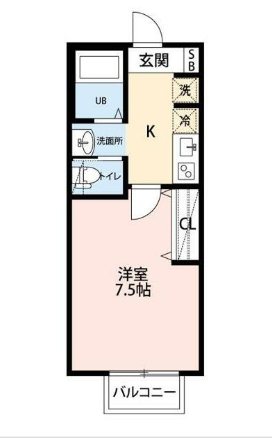 カルベローナ 間取り図