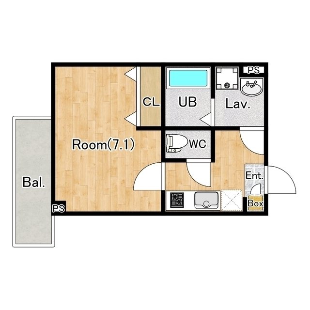 ジーメゾン春日部緑町ルヴェール 間取り図