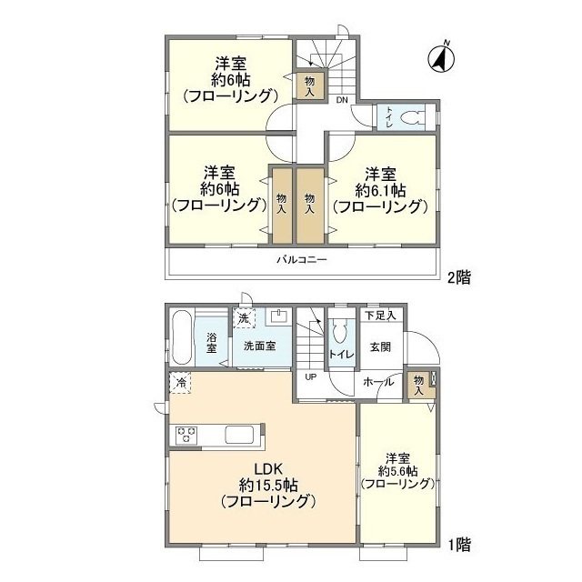 Kolet南桜井 間取り図