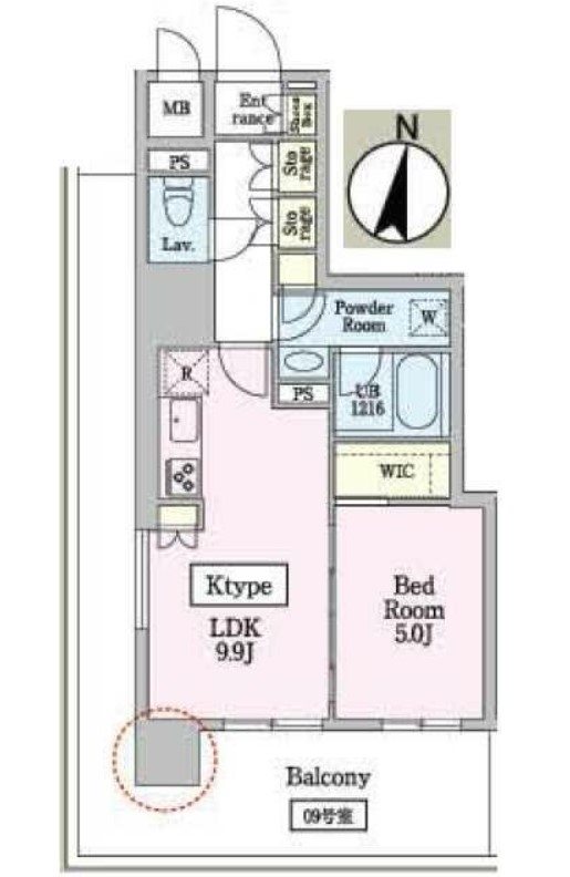 ソライエアイル越谷蒲生 間取り図
