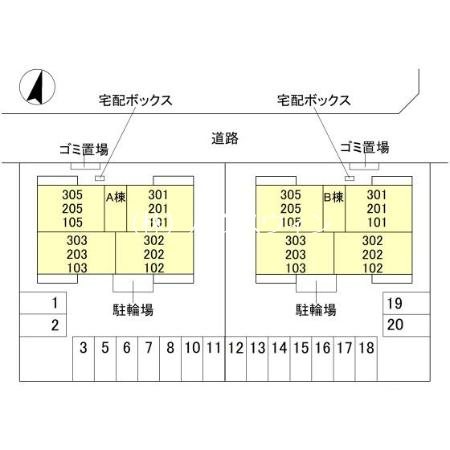 SOPHIA　Ⅱ　A 駐車場