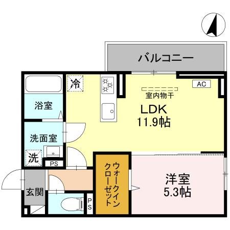 SOPHIA　Ⅱ　A 間取り