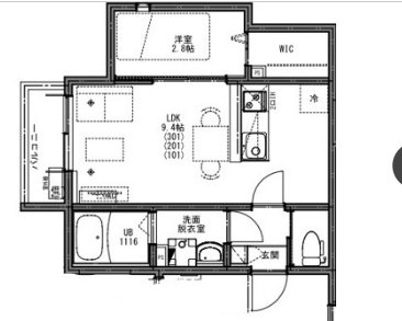 KEIAI　RESIDENCE　せんげん台Ⅵ 間取り