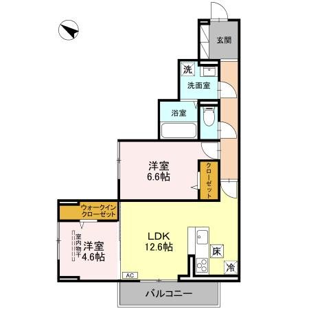 サイカチ 間取り図