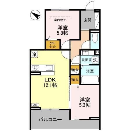 サイカチ 間取り図