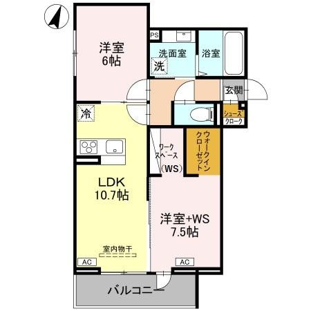 アドラブール　B棟 間取り