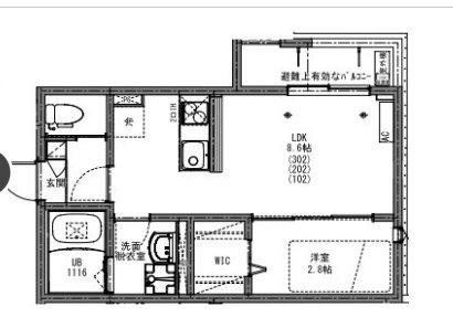 KEIAI RESIDENCE 北越谷　Ⅳ 間取り図