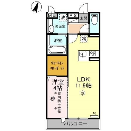 ロイジェントパークスレイクタウン　P 間取り図