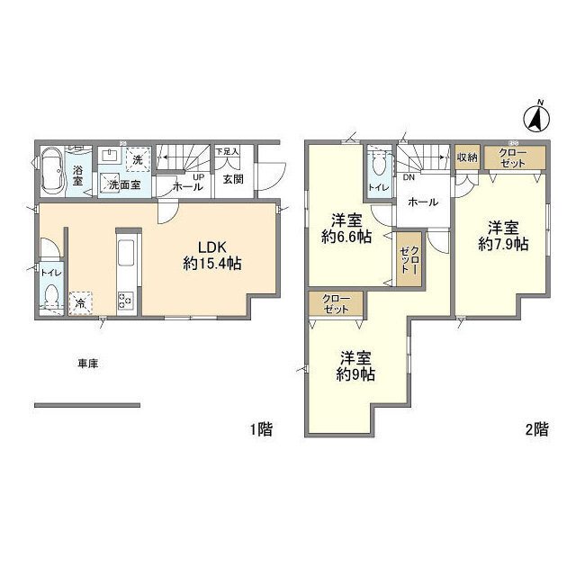 Kolet春日部 間取り図
