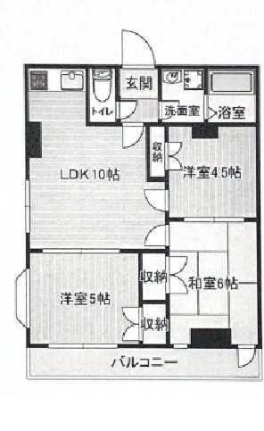 ヴィラコート 間取り図