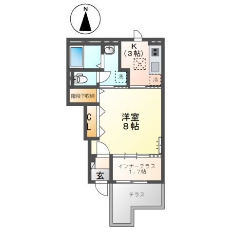 T-5テラス 間取り図