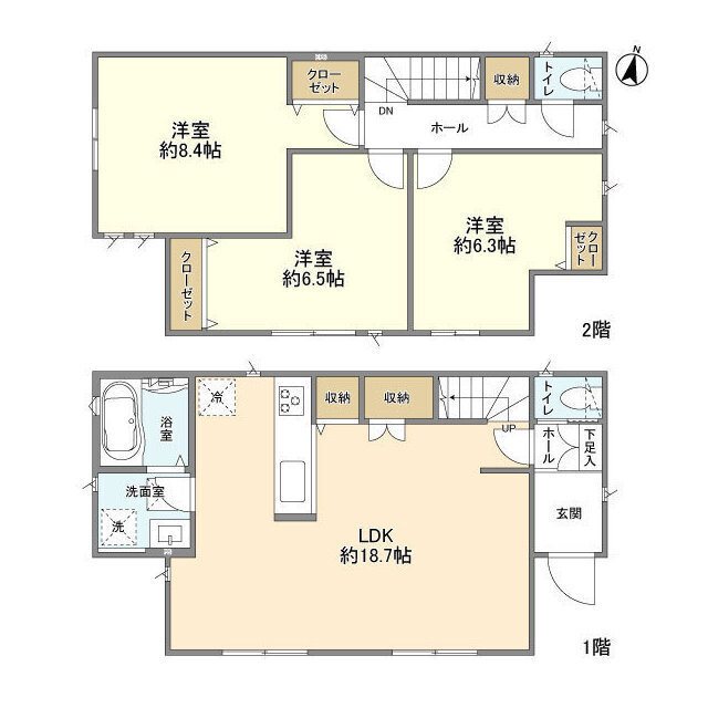 Kolet春日部  間取り図