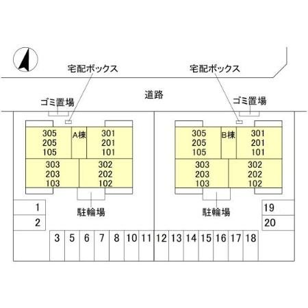 SOPHIA　Ⅱ　B 駐車場