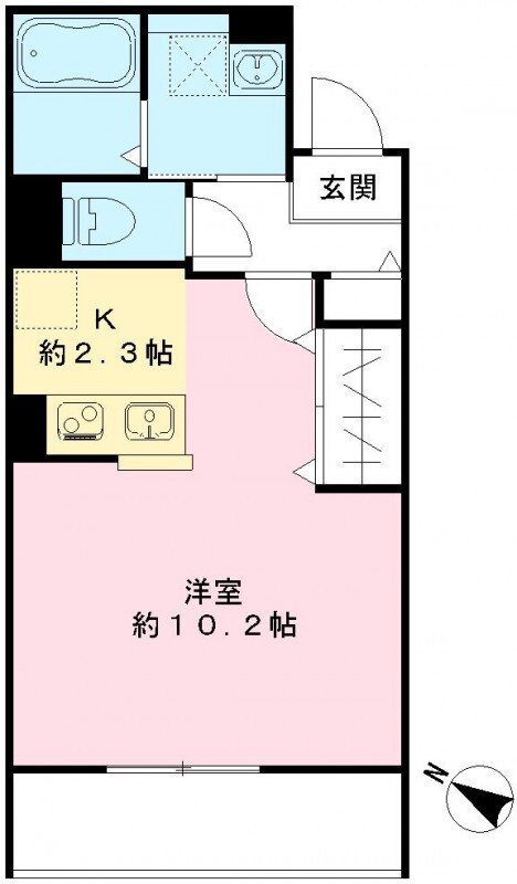 アドヴァンス 間取り図