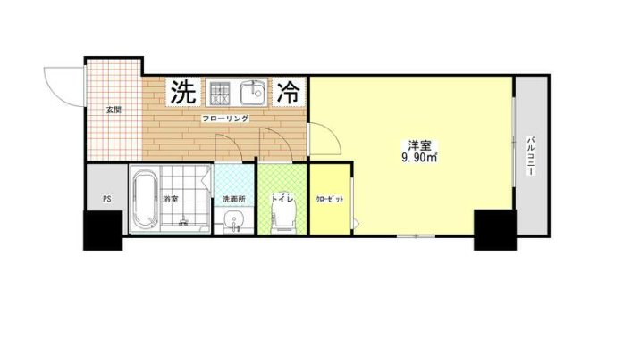 フェリチタ越谷駅前 間取り図