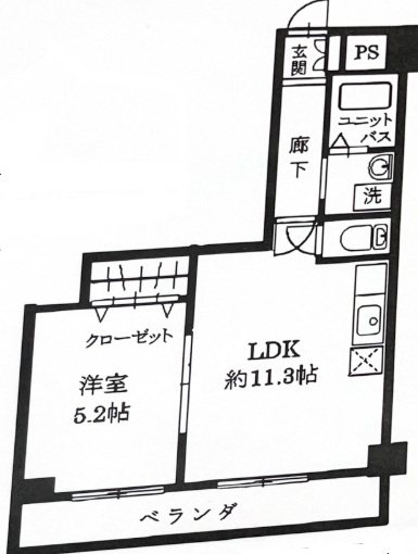 キャピタルプラス 間取り図