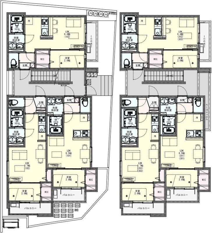 KLEIS春日部Ⅱ 間取り図