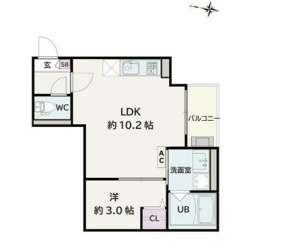 Jack　gamol 間取り図