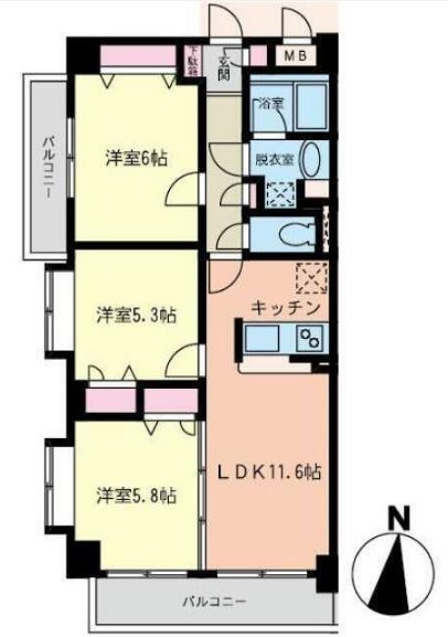 IDEAL・VILLA（アイディール・ヴィラ） 間取り図