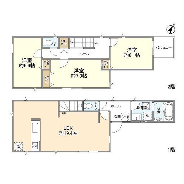 Kolet南桜井  間取り図