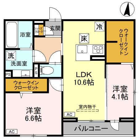 グラン南越谷 間取り
