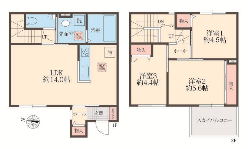 ALTO　TERRACE 間取り