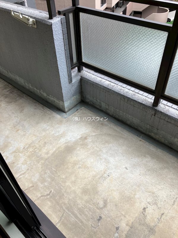 かさぷらた ベランダ