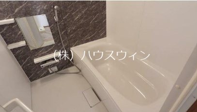 草加市金明町貸家 風呂画像