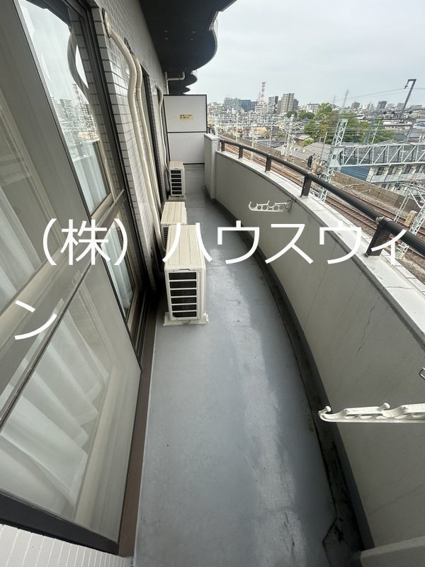 リレント谷塚 ベランダ