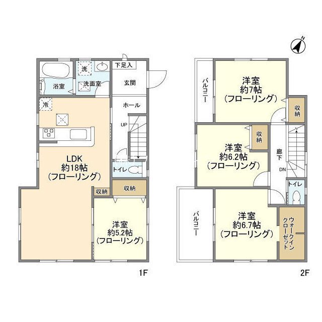Kolet浦和美園 間取り
